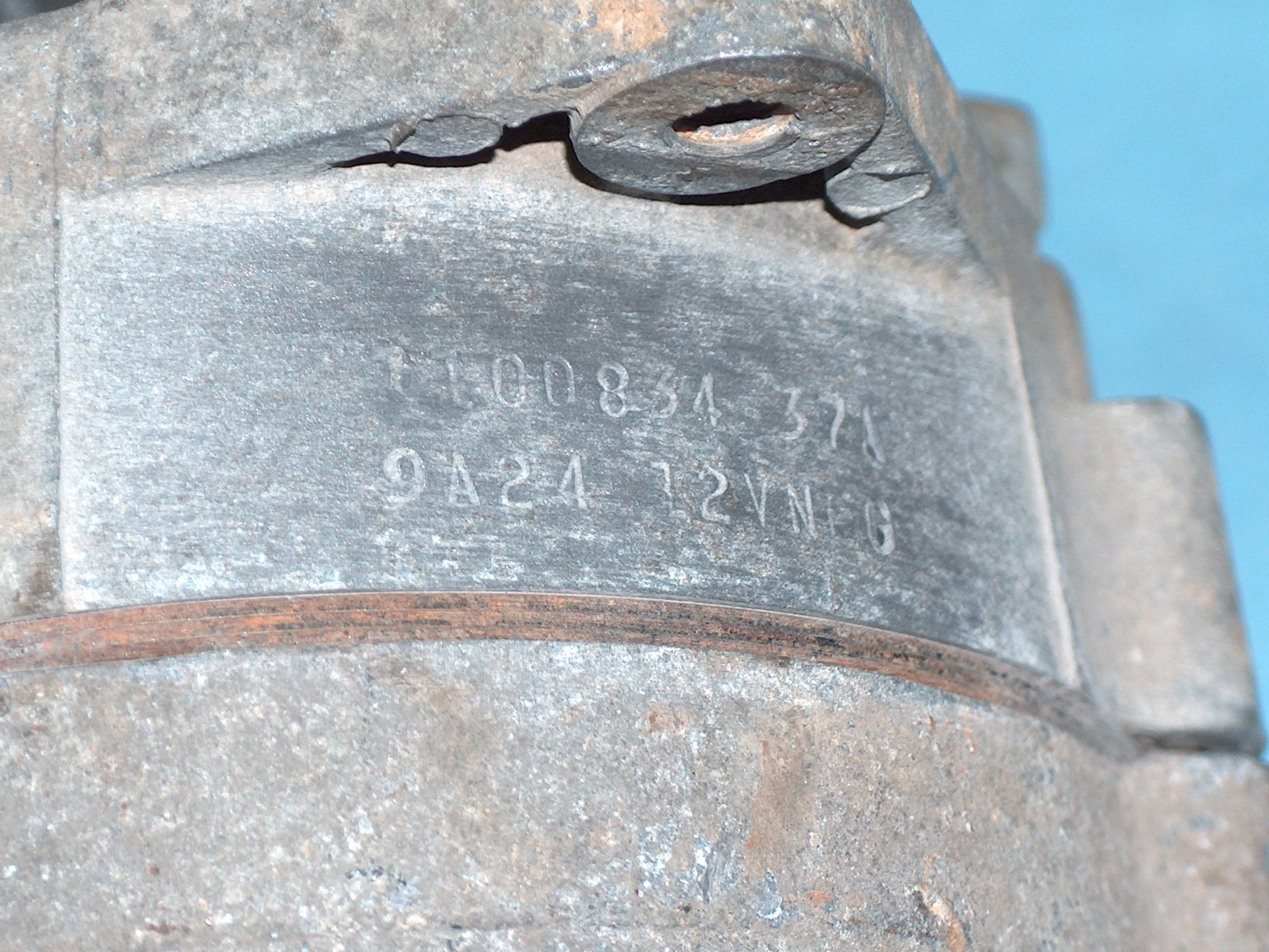 1969 Chevy Camaro Chevelle 37A Delco Remy Alternator Core 1100834 9_A_24 12V