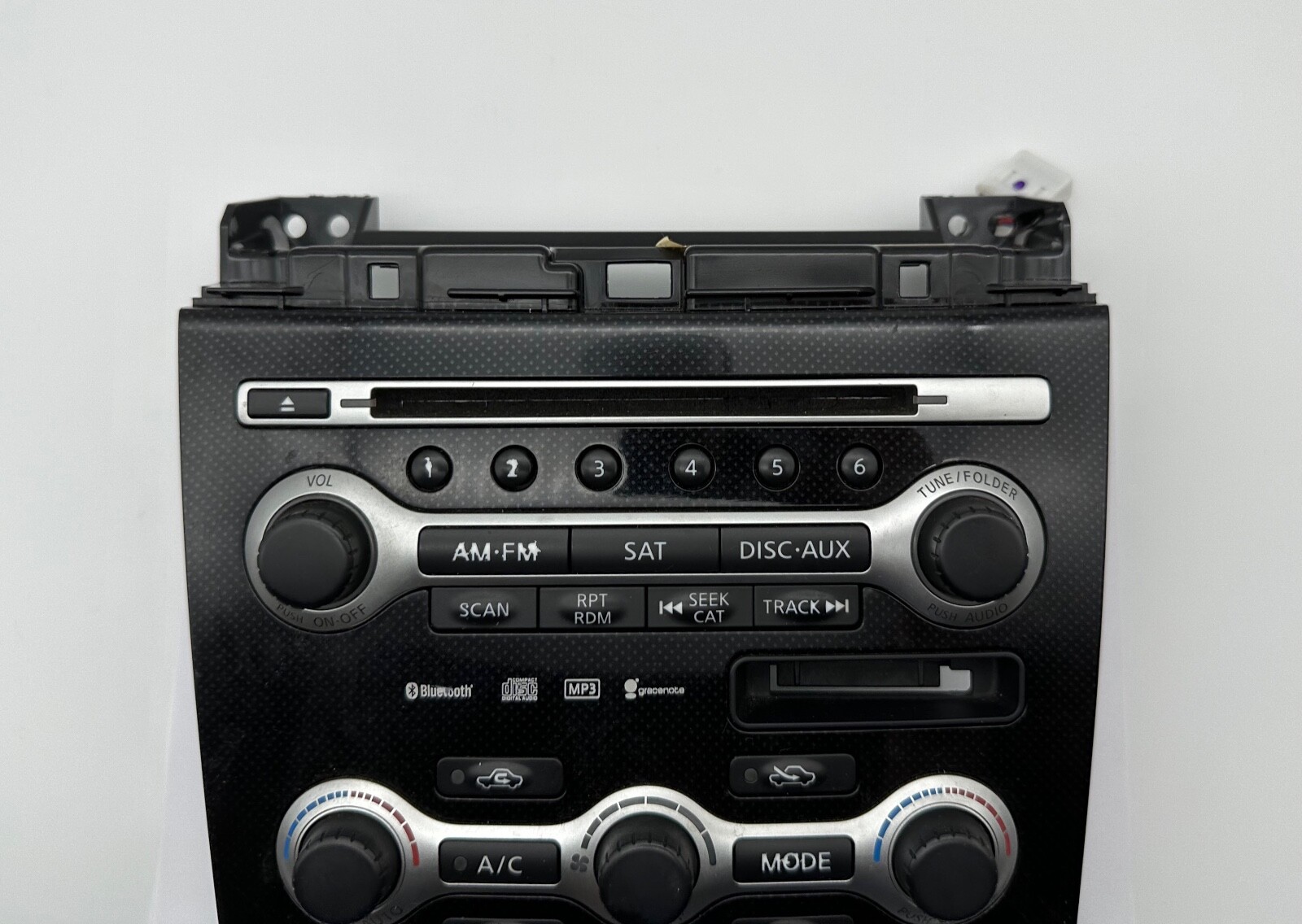OEM 09-14 Nissan Maxima A35 AM FM Radio Climate Control CD Temp Switch Panel