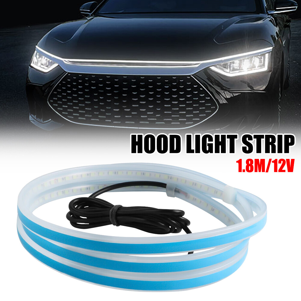 70″ White LED Strip Light Waterproof Daytime Running Light For Car SUV Truck