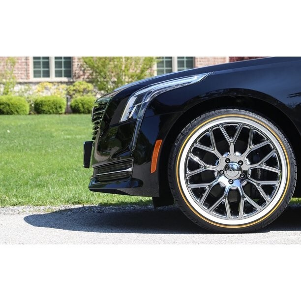 Vogue Look Tire Golden Yellow and Whitewall Rubber Tire Paint Kit,