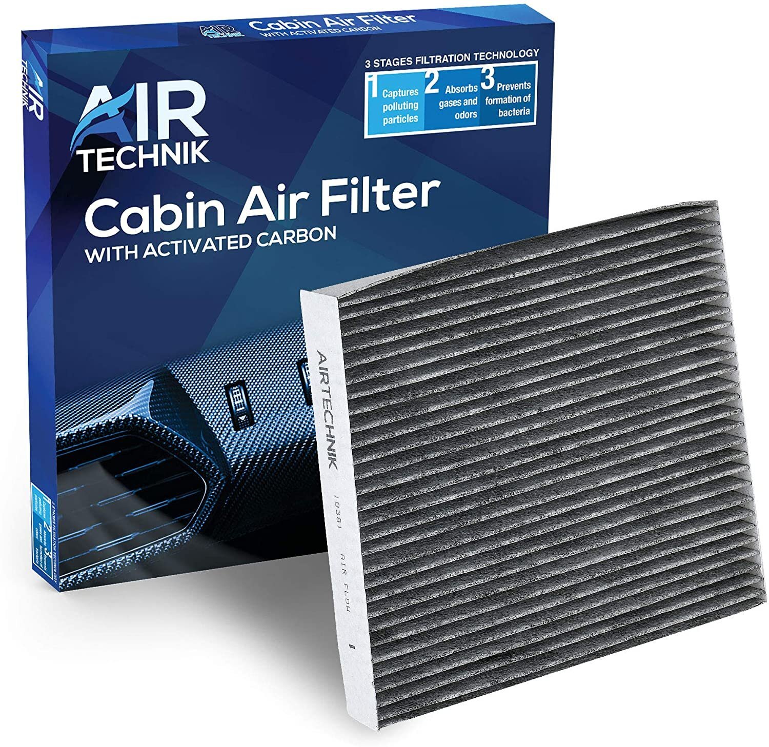 AirTechnik CF10381 Cabin Air Filter w/Activated Carbon | Fits Hyundai Azera…
