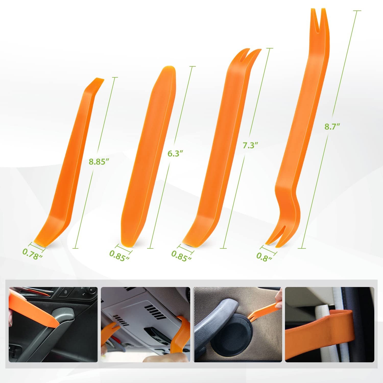 240pcs Car Retainer Clips & Fasteners Kit for Bumper, Fender, Door – Universal F