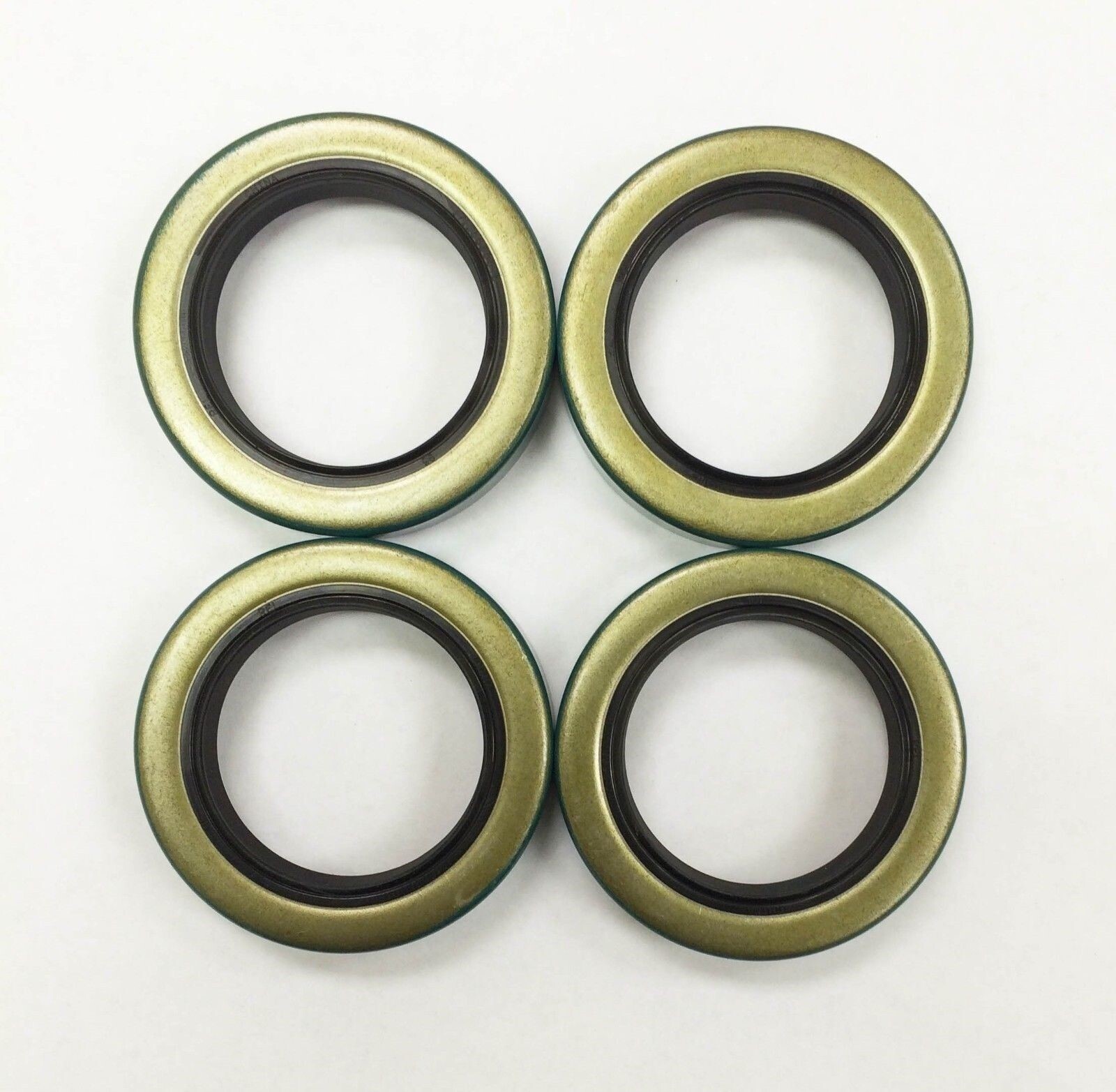Set of 4 Trailer Hub Grease Seals E-Z Lube 3500 lbs Axle 1.719 x 2.565 – 22028