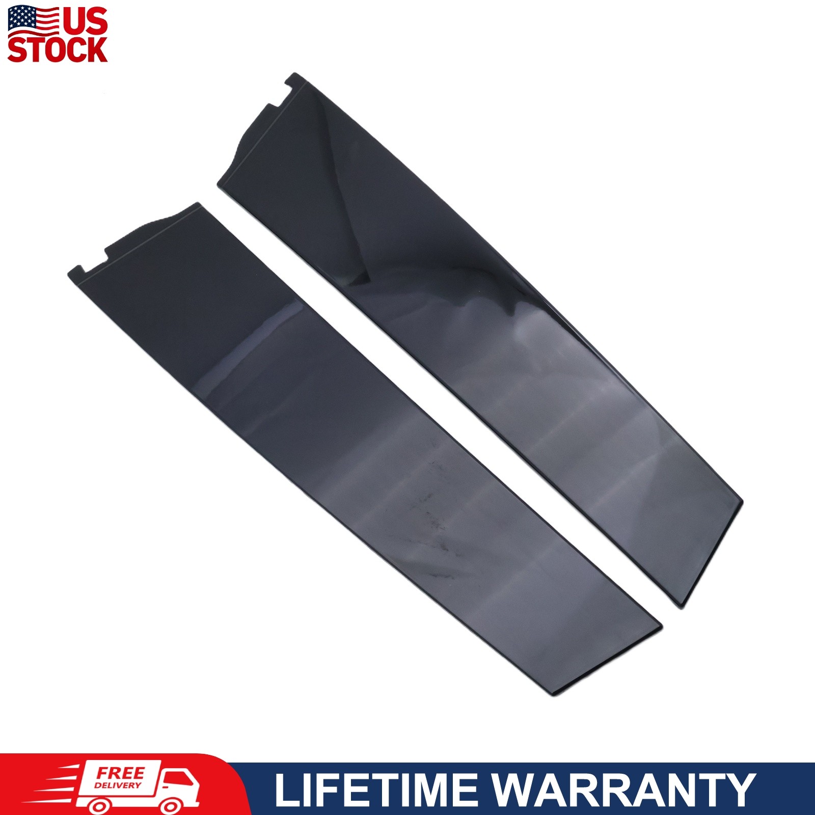 New 6PCS Door Applique B Pillar Trim for 2015-2018 Chevy Tahoe GMC Yukon