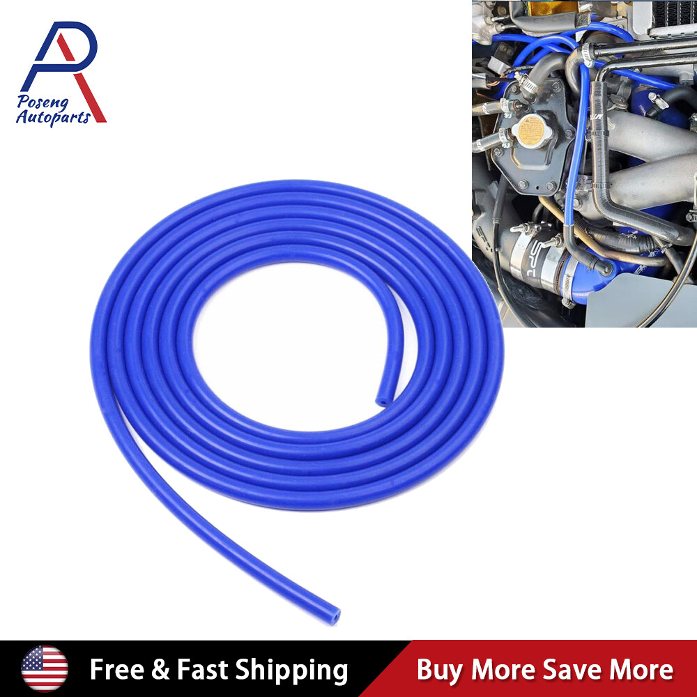 1/4″ (6mm) Silicone Vacuum Tubing Hose for Air Coolant/Water High Performance