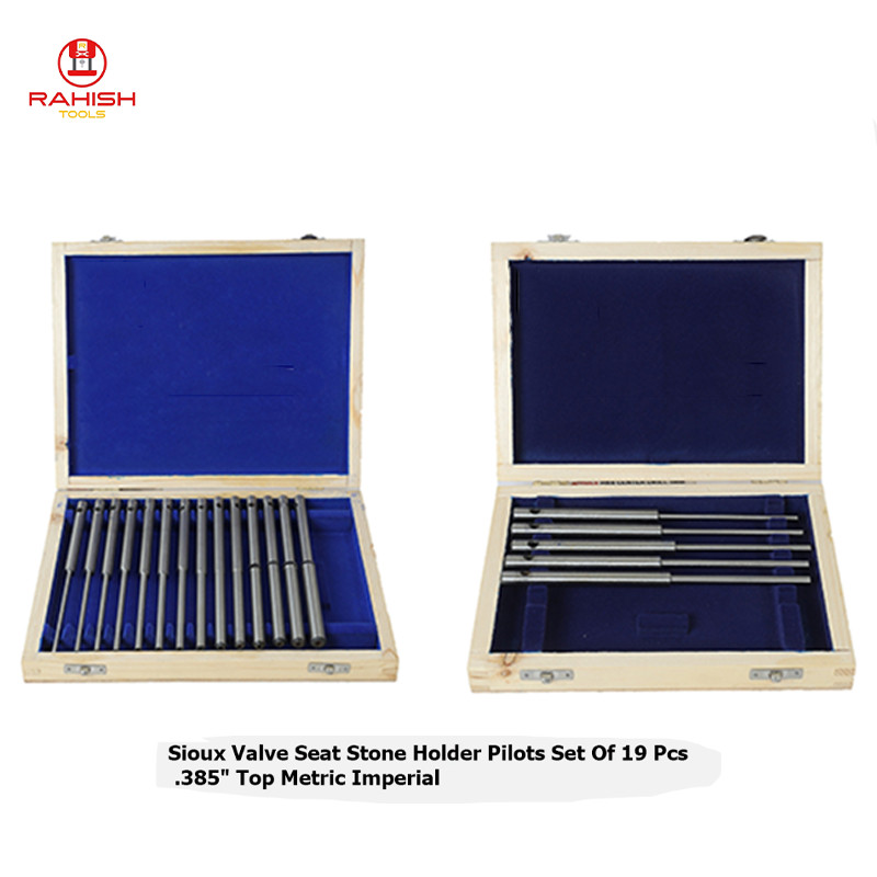 Sioux Valve Seat Stone Holder Pilots 19 Pcs ToP .385″ Metric Imperial USA