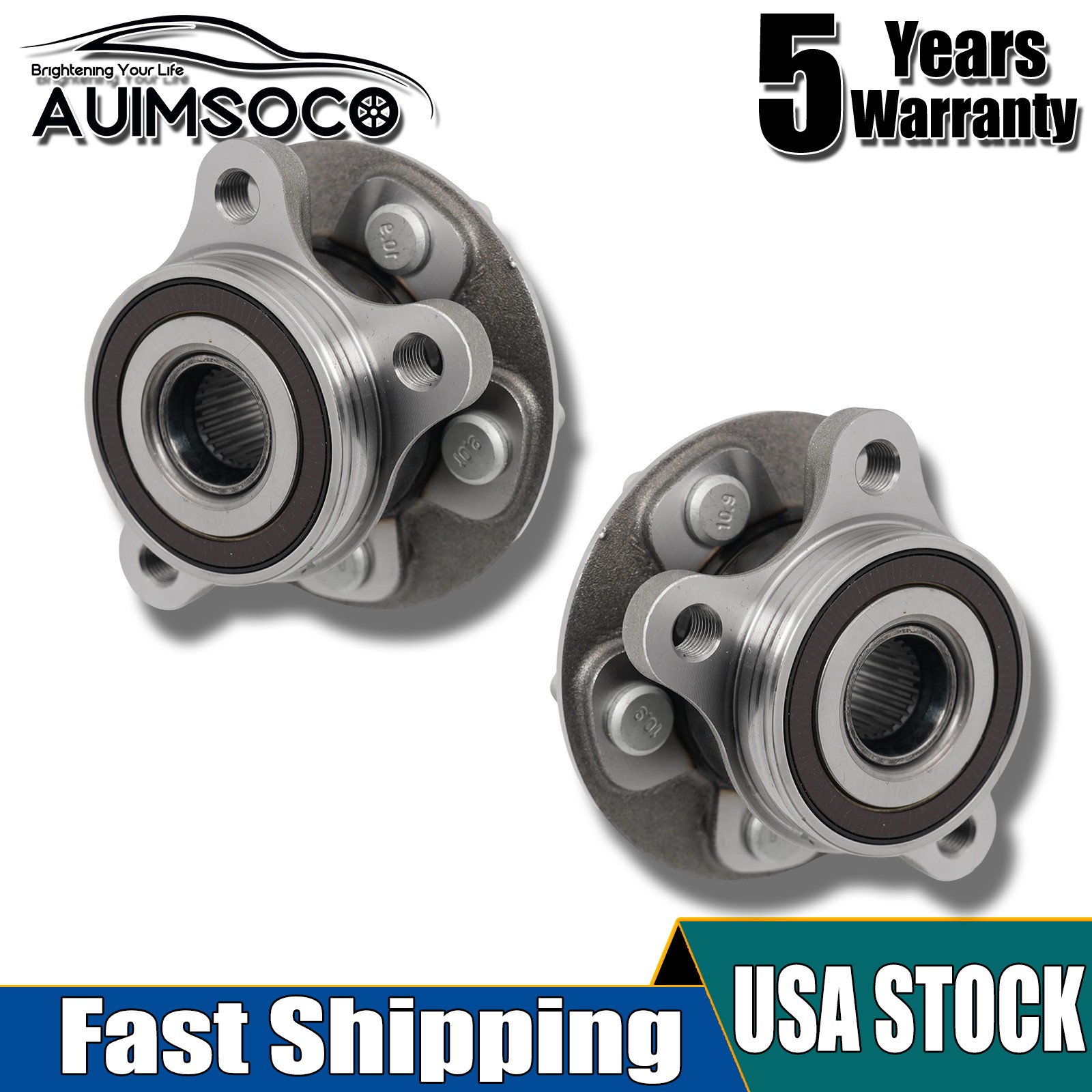 OE Twin Wheel Hub Replacement Set Auto For Toyota Prius Prime 2017-2022