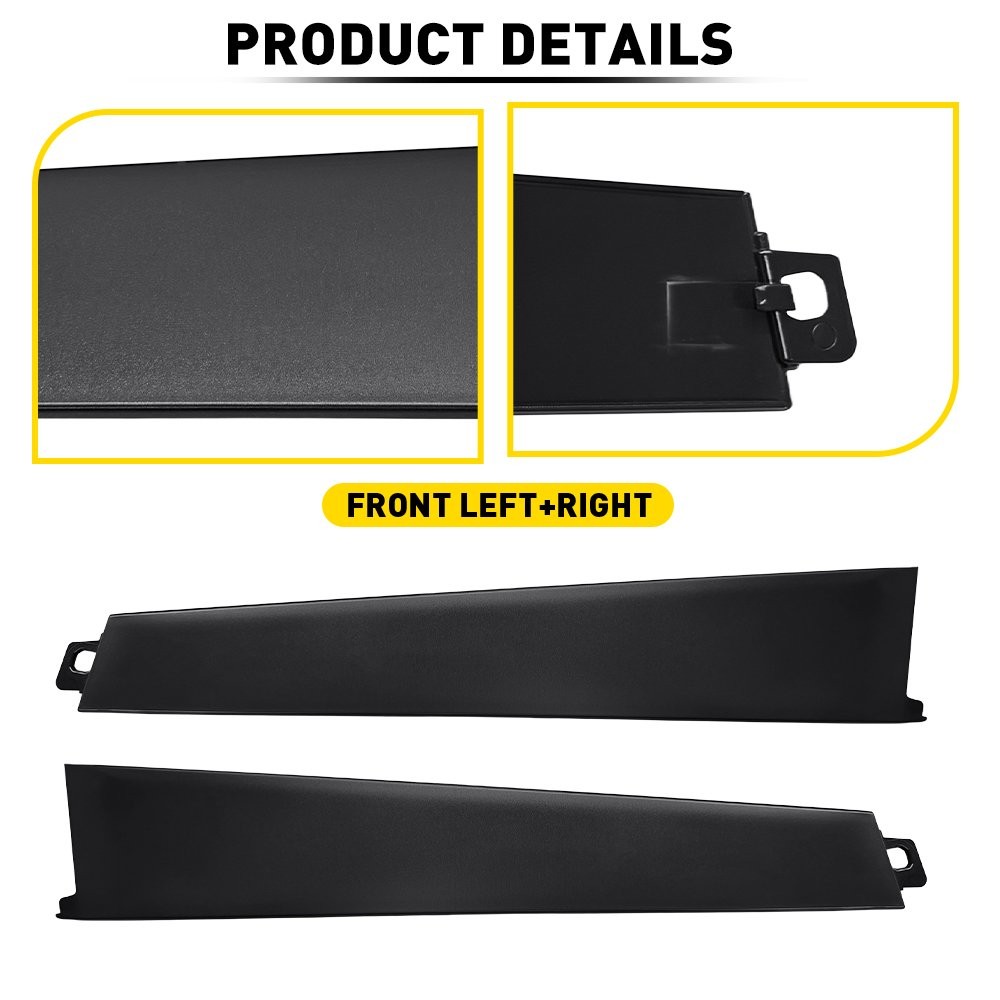 Front Left / Right Door Applique Pillar Molding Trim For Honda Accord 2008-2013