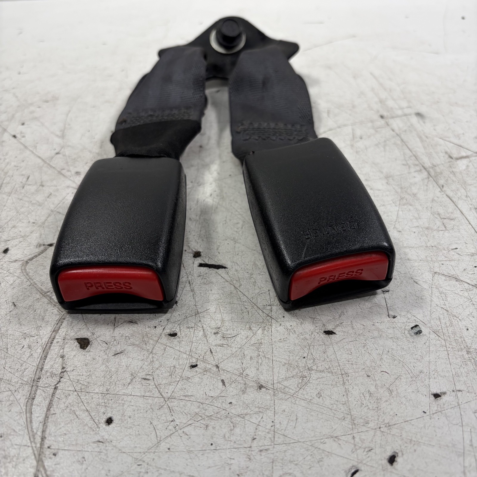 09-13 Honda Fit Right Rear Seat Belt Buckle Set Black 04823-TK6-A01ZA OEM