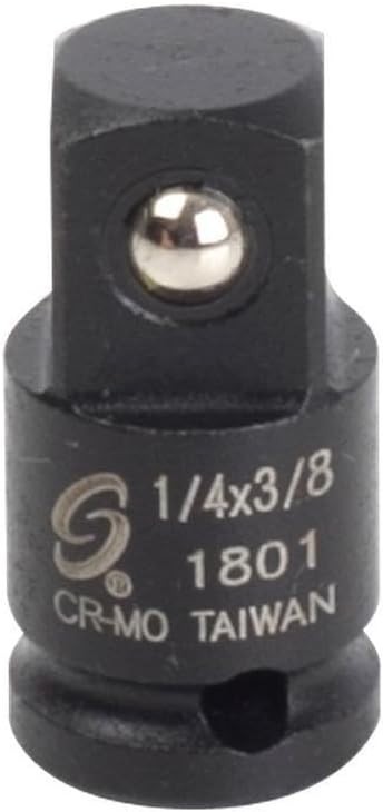 Sunex Tools Impact Adapter 1/4-Inch Female to 3/8-Inch Male – Lightweight Wonder