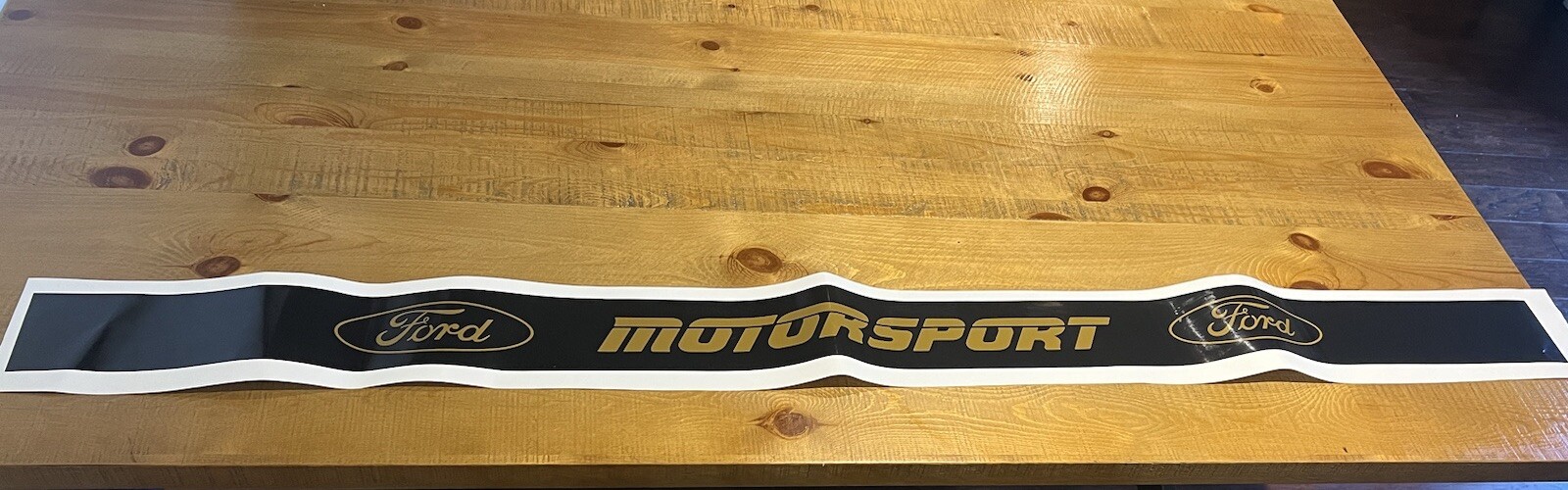 New Ford Motorsport Performance Decal sticker windshield banner
