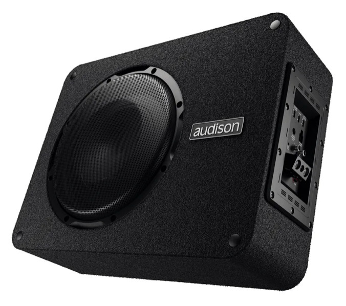 Audison APBX 10 AS2 – 10″ 800W Bass Sealed Active Amplified Enclosure 400WRMS