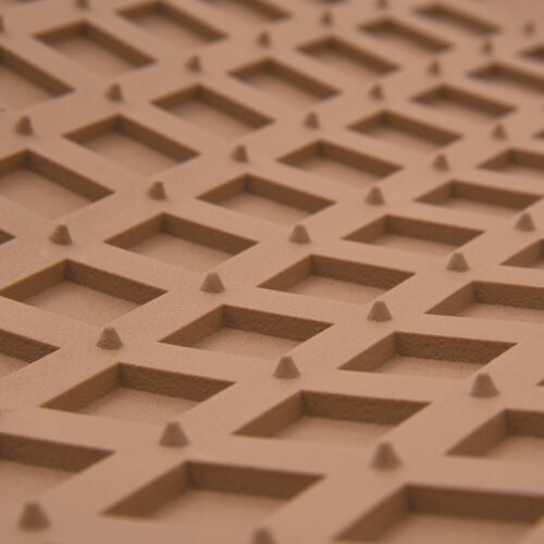 Motor Trend Odorless Heavy Duty Trimmable Protective PVC Rubber Cargo Mat- Beige