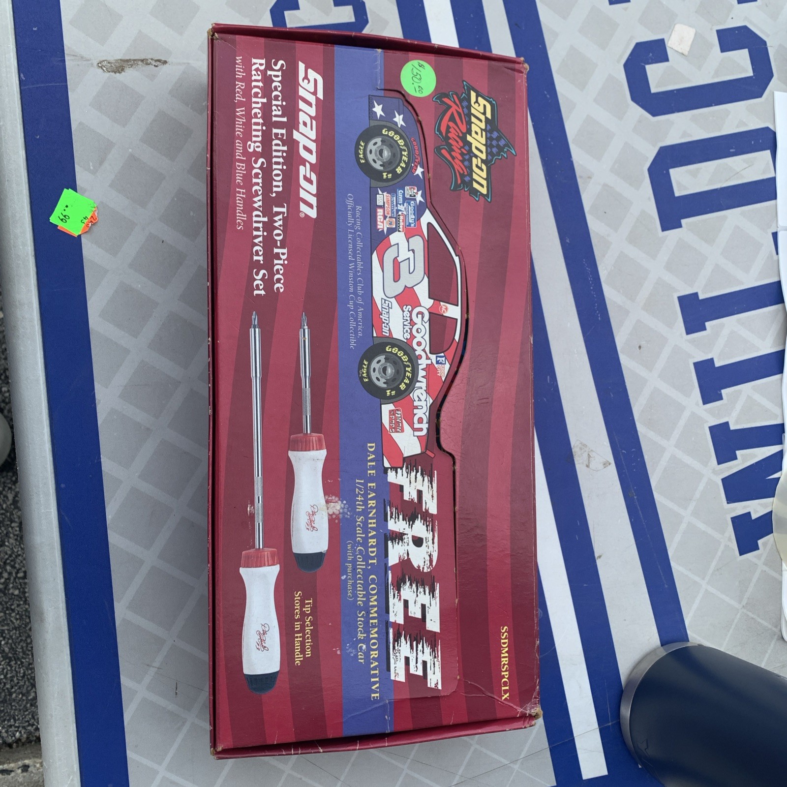 Snap On Dale Earnhardt 1996 Special Edition Olympic Ratcheting Screwdriver Set