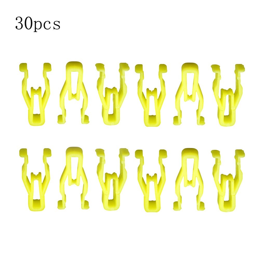 30x Plastic Nylon Switch Bezel Clip For Toyota for 4Runner for Lexus 90467-10203