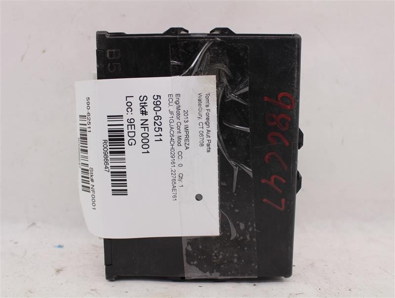 Used Engine Control Module (ECM) fits: 2013 Subaru Impreza Electronic Control Mo