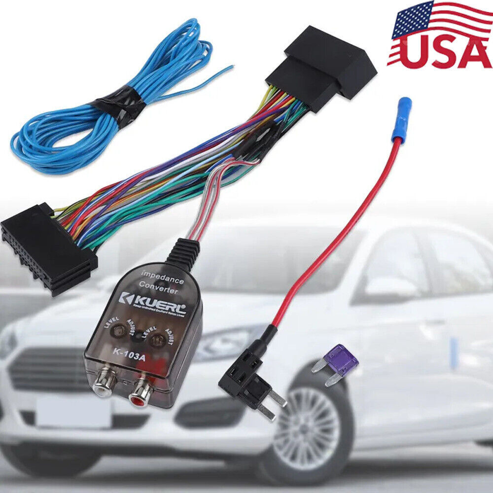 Add An Amp Amplifier Adapter Interface For Select Ford F-150 F-250 F-350 Fusion