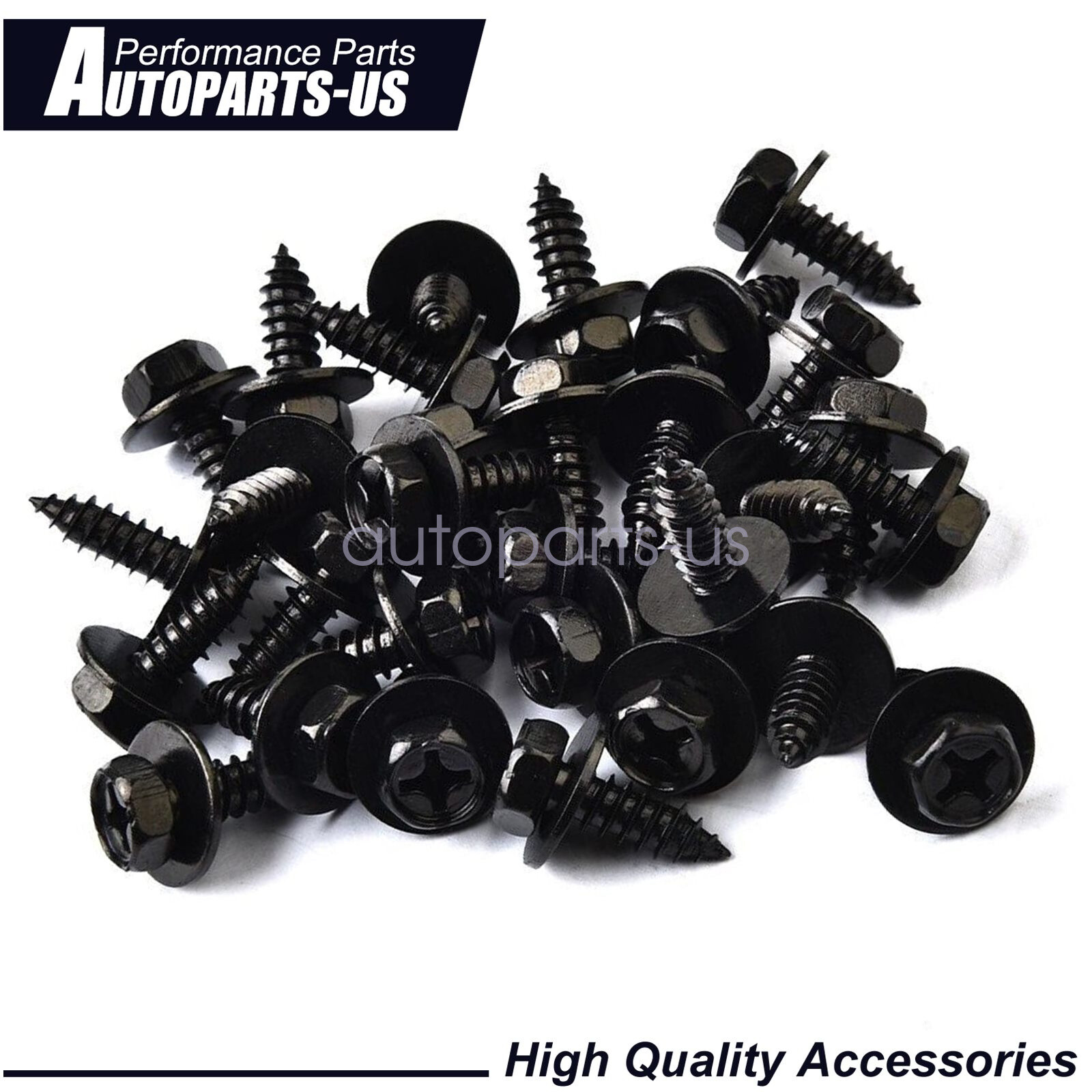 Set of 30 / 10mm Hex Head Screw Bolt Fit for Toyota Lexus USA 90159-60498