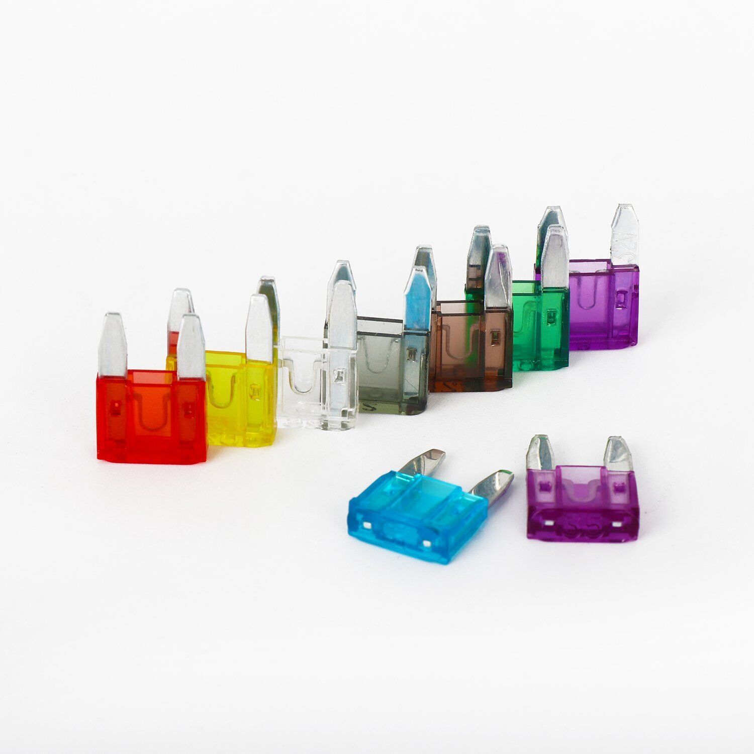 120 PCS Mini Blade Fuse Assortment Auto Car Motorcycle Truck FUSES Kit APM ATM