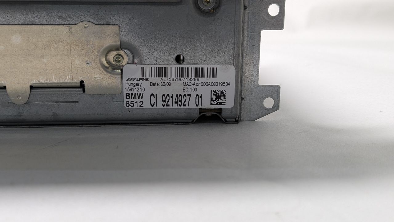 Used Radio Audio fits: 2010 Bmw 535I Grade A