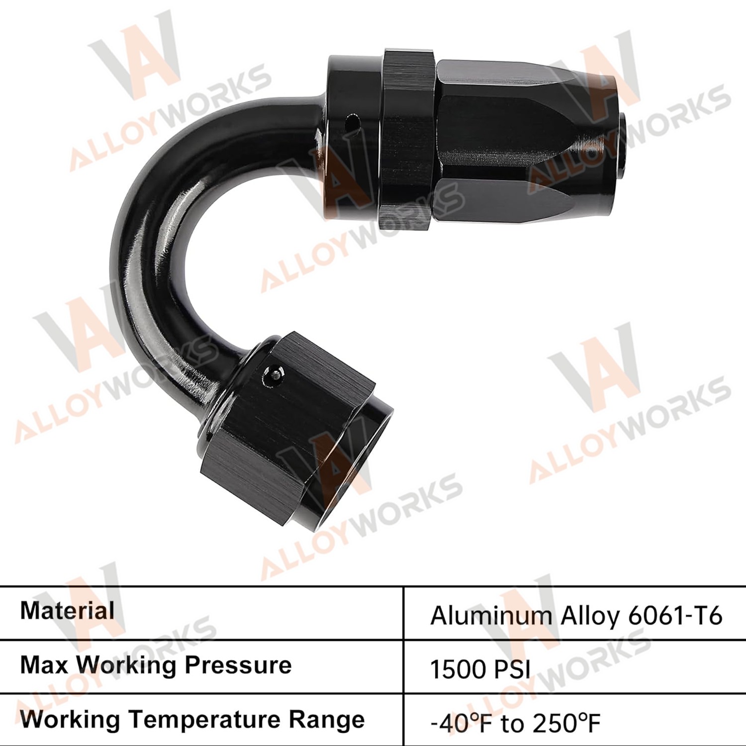 2x 10AN 150 Degree Swivel Hose End Fittings Adaptor fits Braided Fuel Hose.Line.