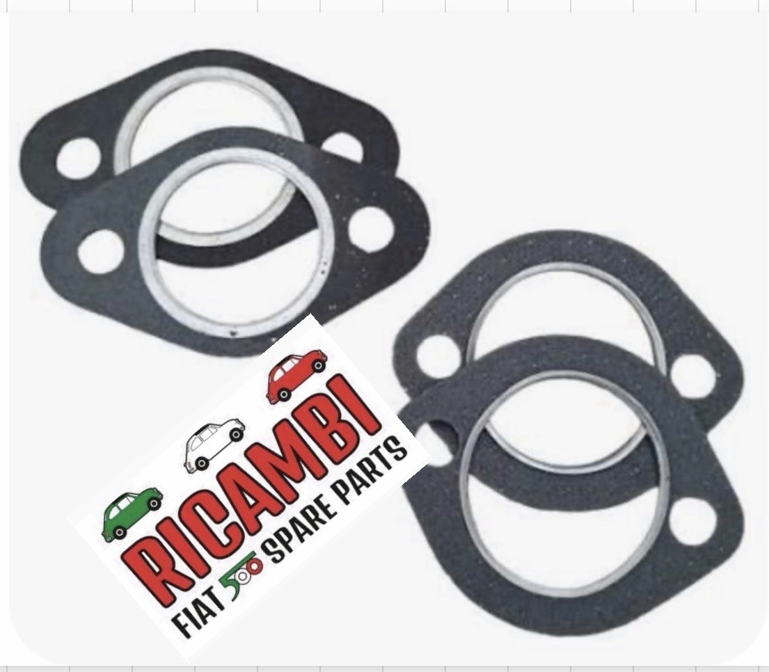Classic Fiat 500 126 Muffler Exhaust Gasket Set New