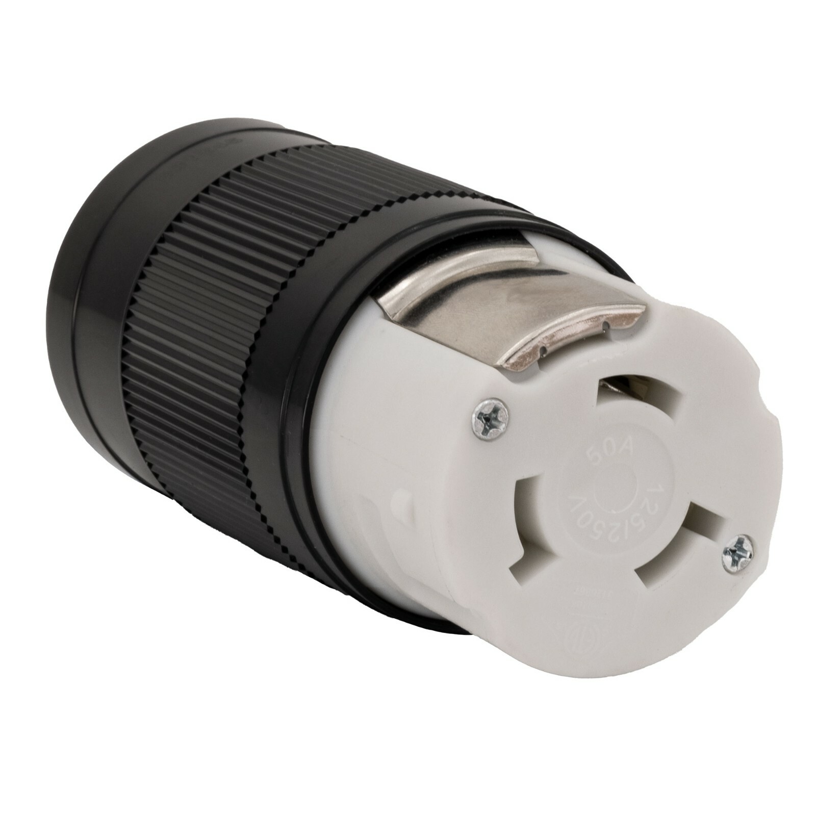 50 Amp RV Plug Replacement Locking Female Plug End Camper Power Adapter 50A