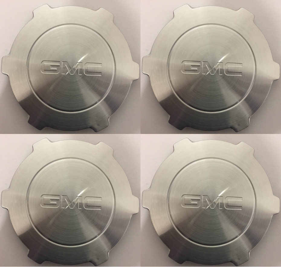 4 PIECE SET NEW 2004-2007 GMC SIERRA YUKON XL Wheel AM Center hub Caps