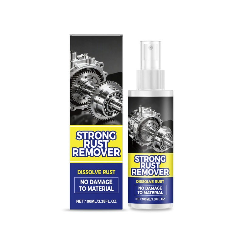 Strong Rust Remover 100ml/3.38fl.oz Powerful Rust Removal Spray For Cars &Tools