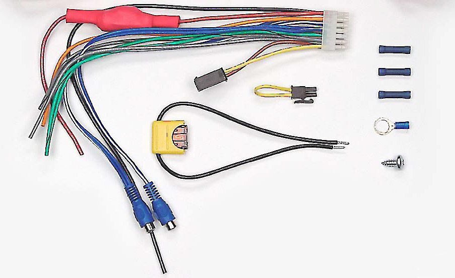 Bazooka ELA-HP/AWK Amp Wiring Kit For Ela-Hp Includes Power Wire Screws