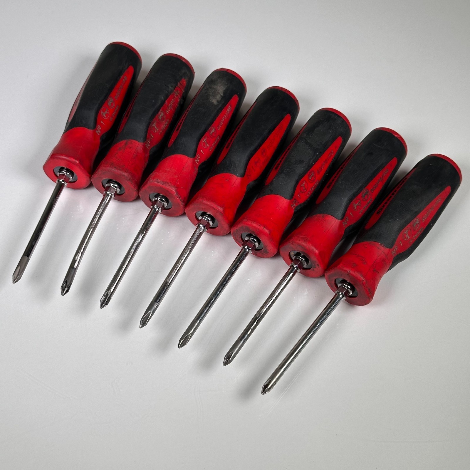 Snap-On Tools Phillips Red/Black SGDP31IRB (Lot of 7)
