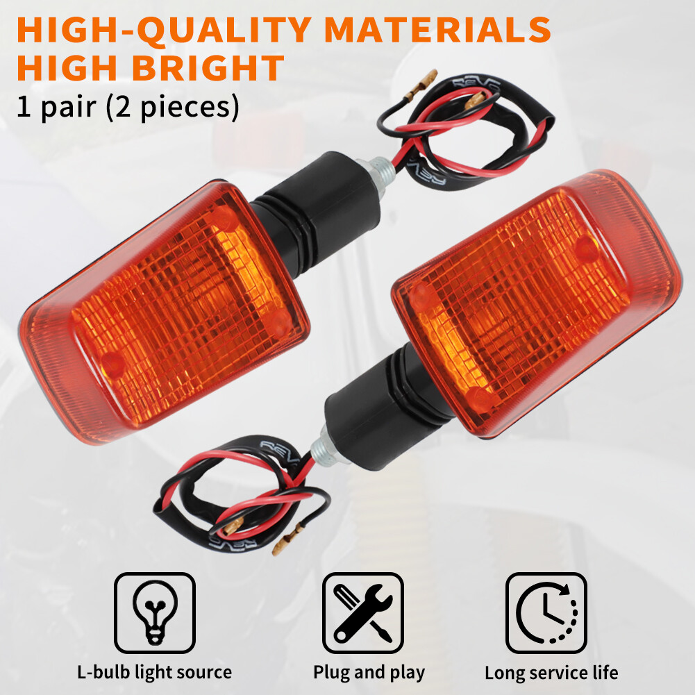4PCS/SET Turn Signal Indicators Light For Suzuki DR350S DR650 DR 125 200 GSXR750