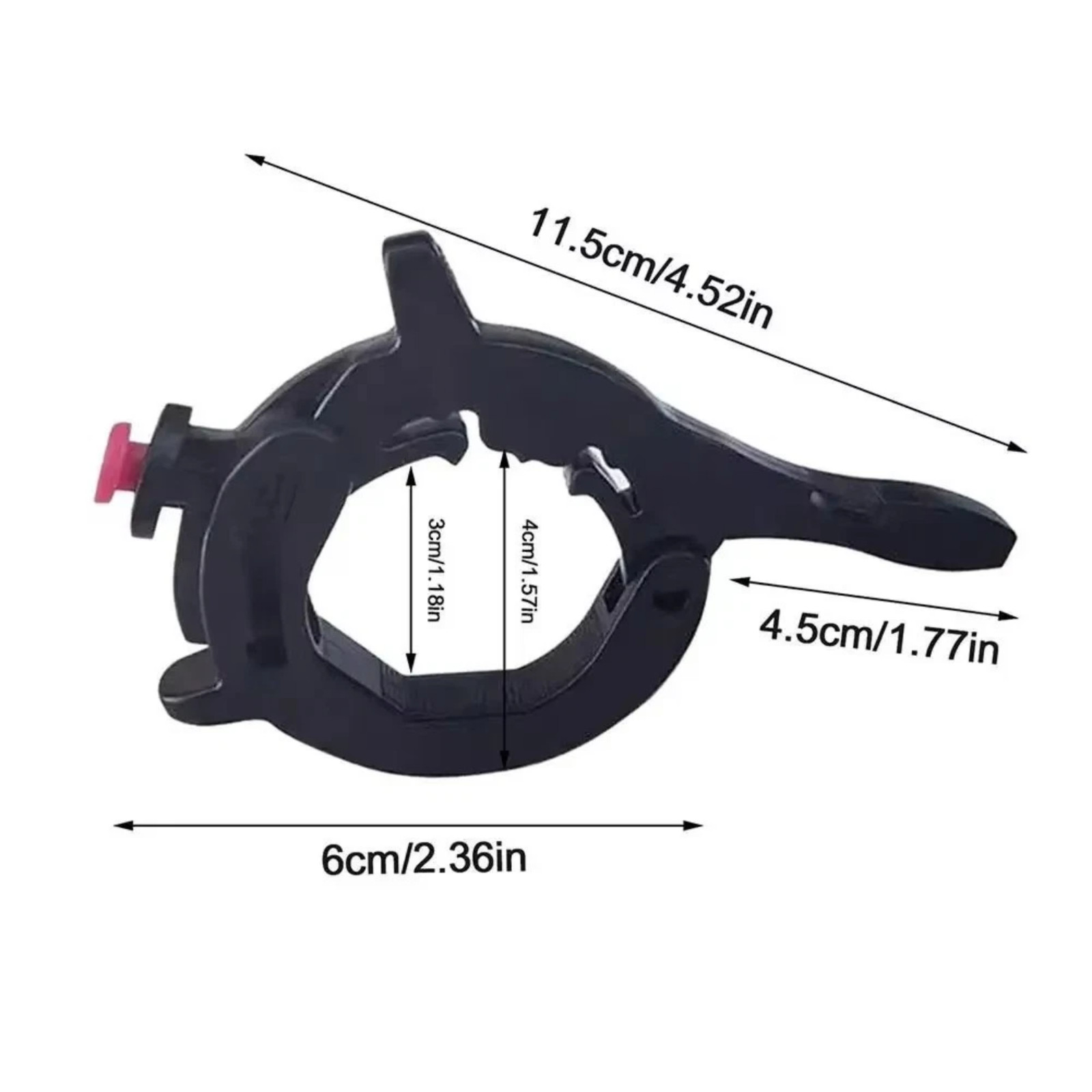 Universal Motorcycle Cruise Control Assist Throttle Lock Clamp Handlebar Black