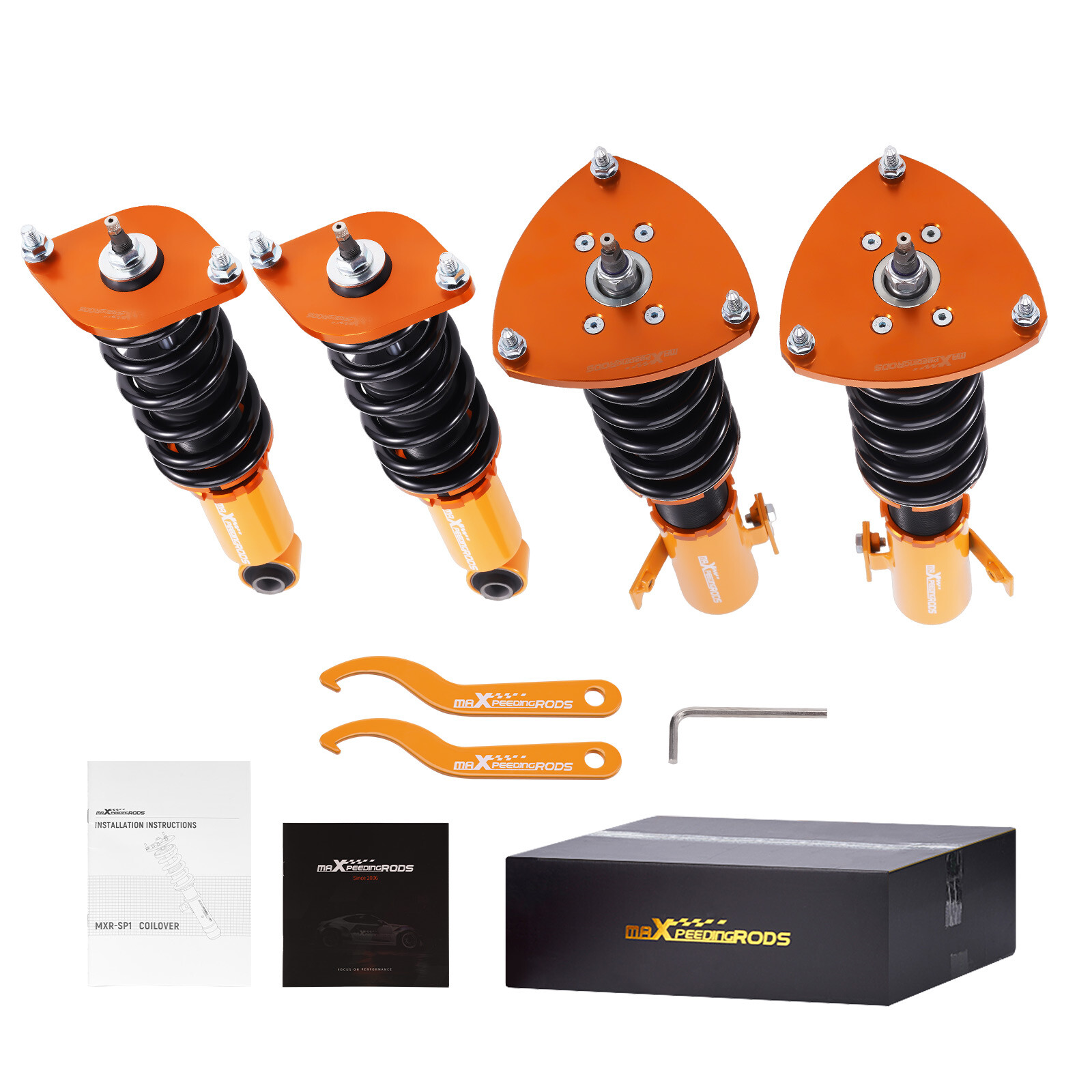 24 Level Damper Coilovers Shock Absorbers Kit for Subaru Impreza WRX & STi 15-21