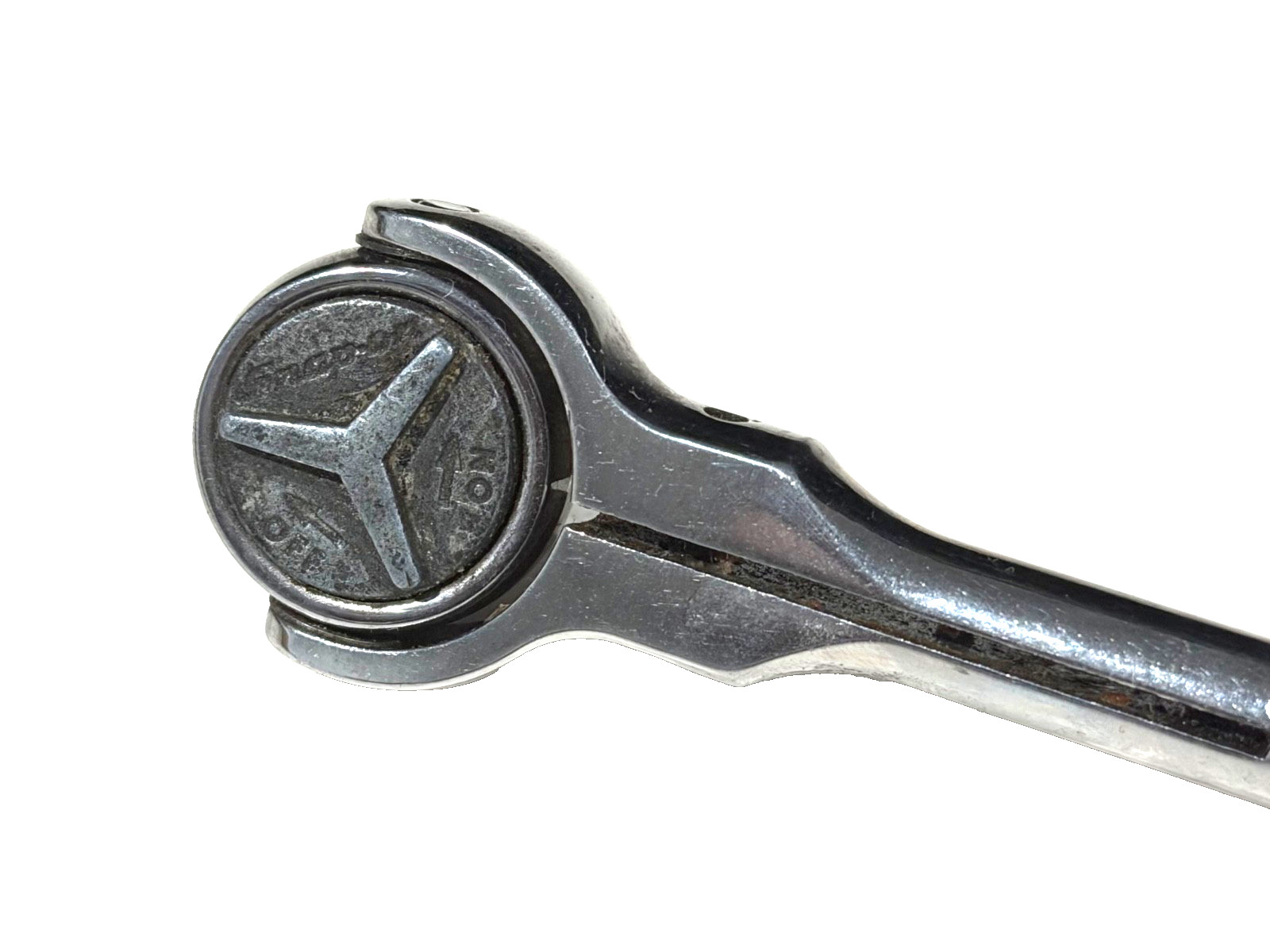 SNAP ON TOOLS 3/8” DRIVE COMPACT SWIVEL ROTO ROUND HEAD RATCHET, FHC737, USA
