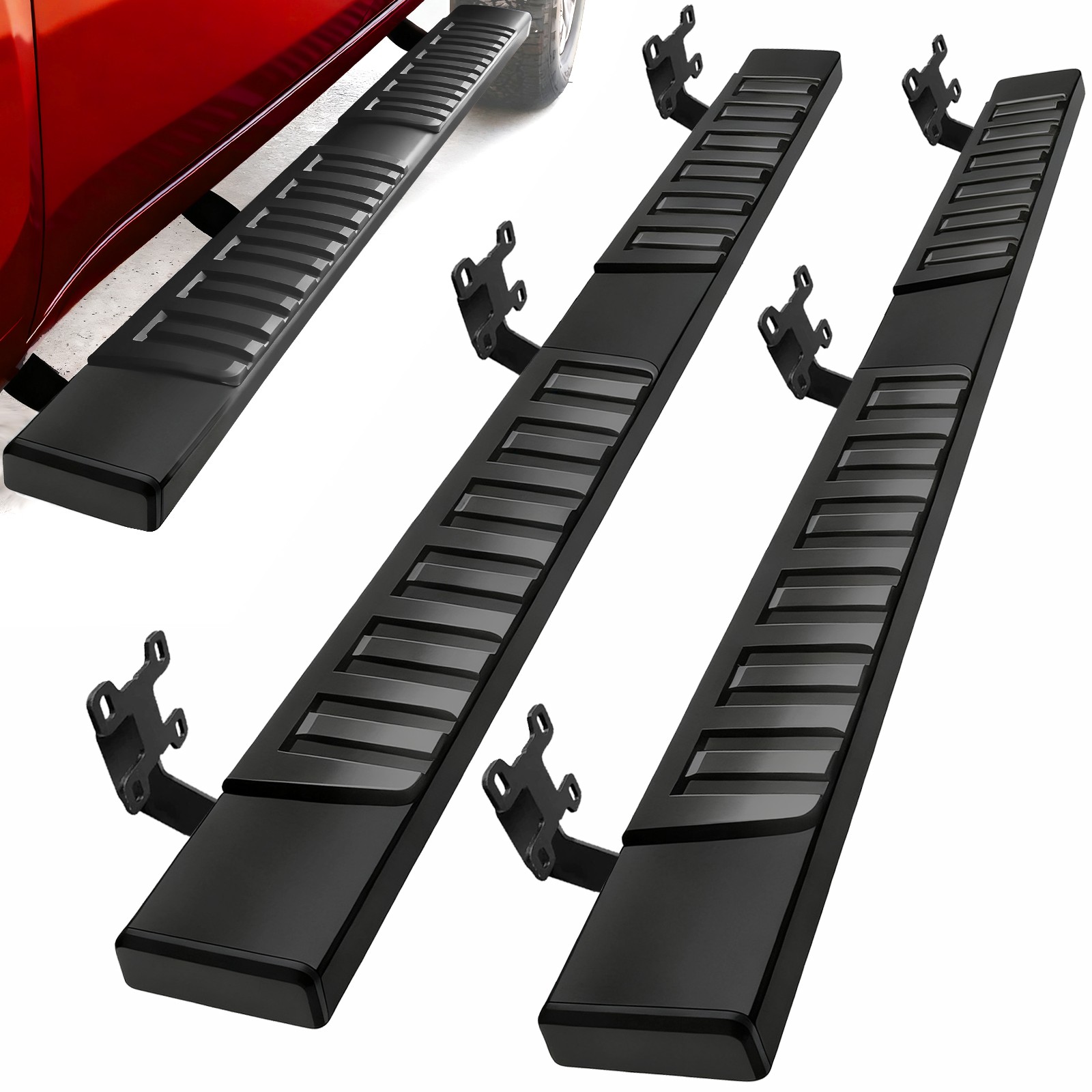 Fit 1999-2016 Ford F250 Superduty Super Cab 6″Side Step Running Board Nerf Bar
