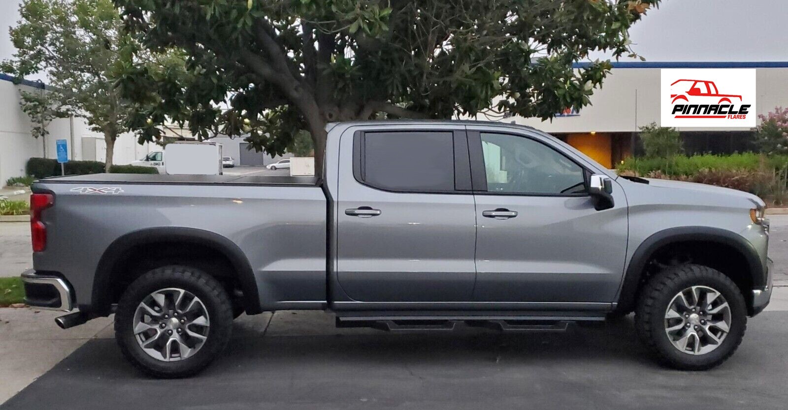OE Style Fender Flares Fits Chevrolet Silverado 1500 2019-2021 Paintable Finish