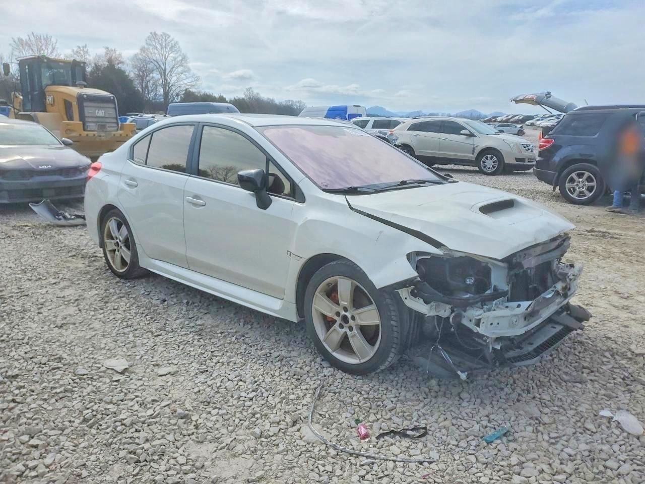 Driver Left Sun Visor Without Pre-crash System Fits 15-21 WRX 5632593