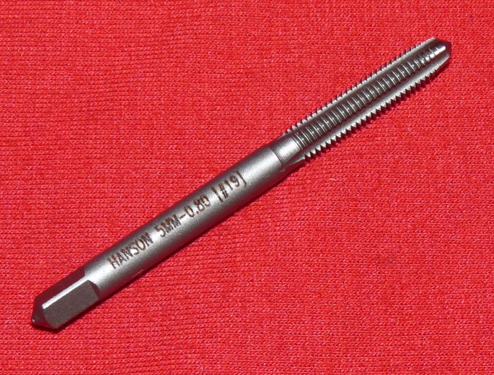 M5 X 0.80 Plug Tap Irwin 1722 ZR Metric 5MM Carbon Steel 4FL USA 0.8 RH