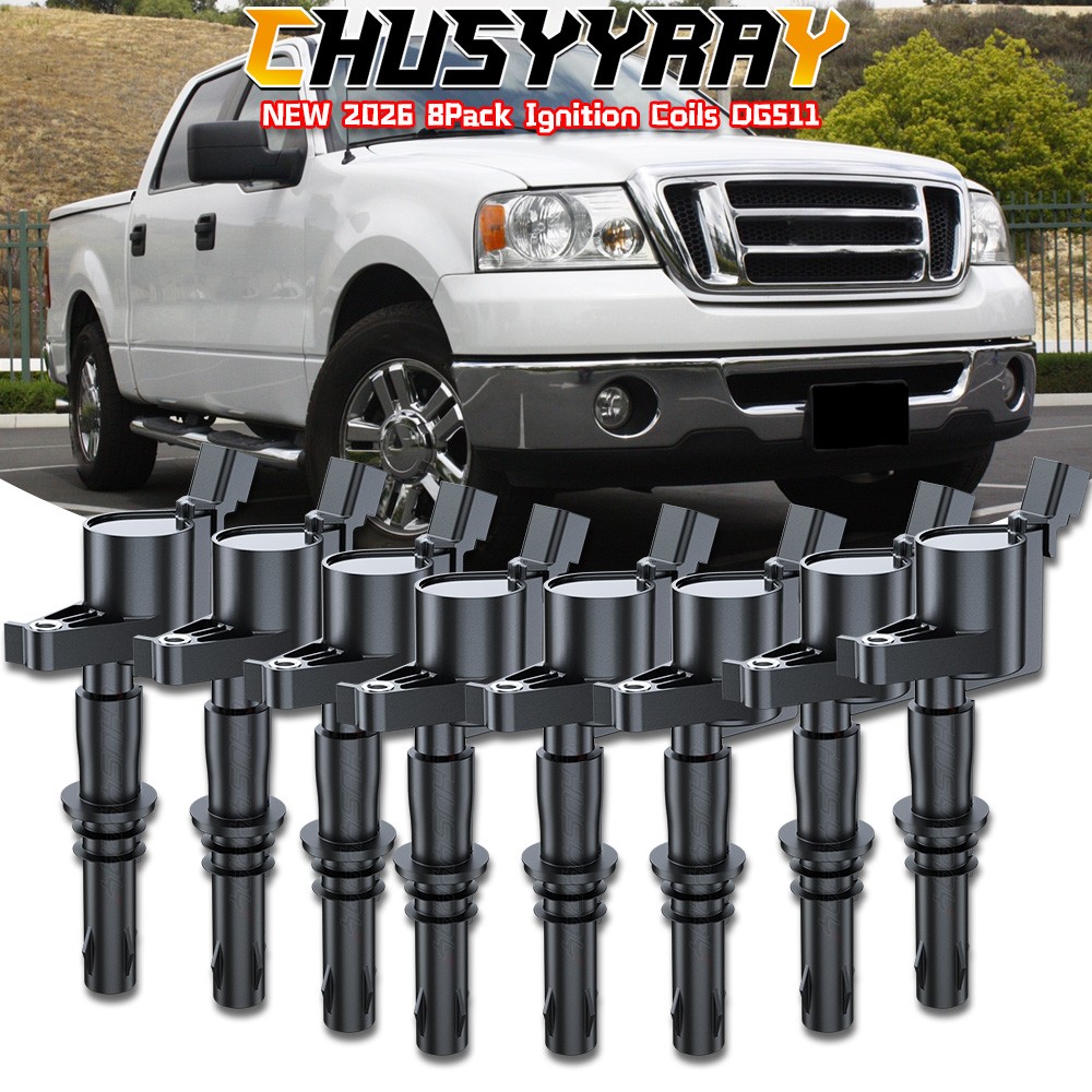 8-Pack Ignition Coils DG511 For 2005-2006 2007 2008 Ford Expedition 5.4L V8