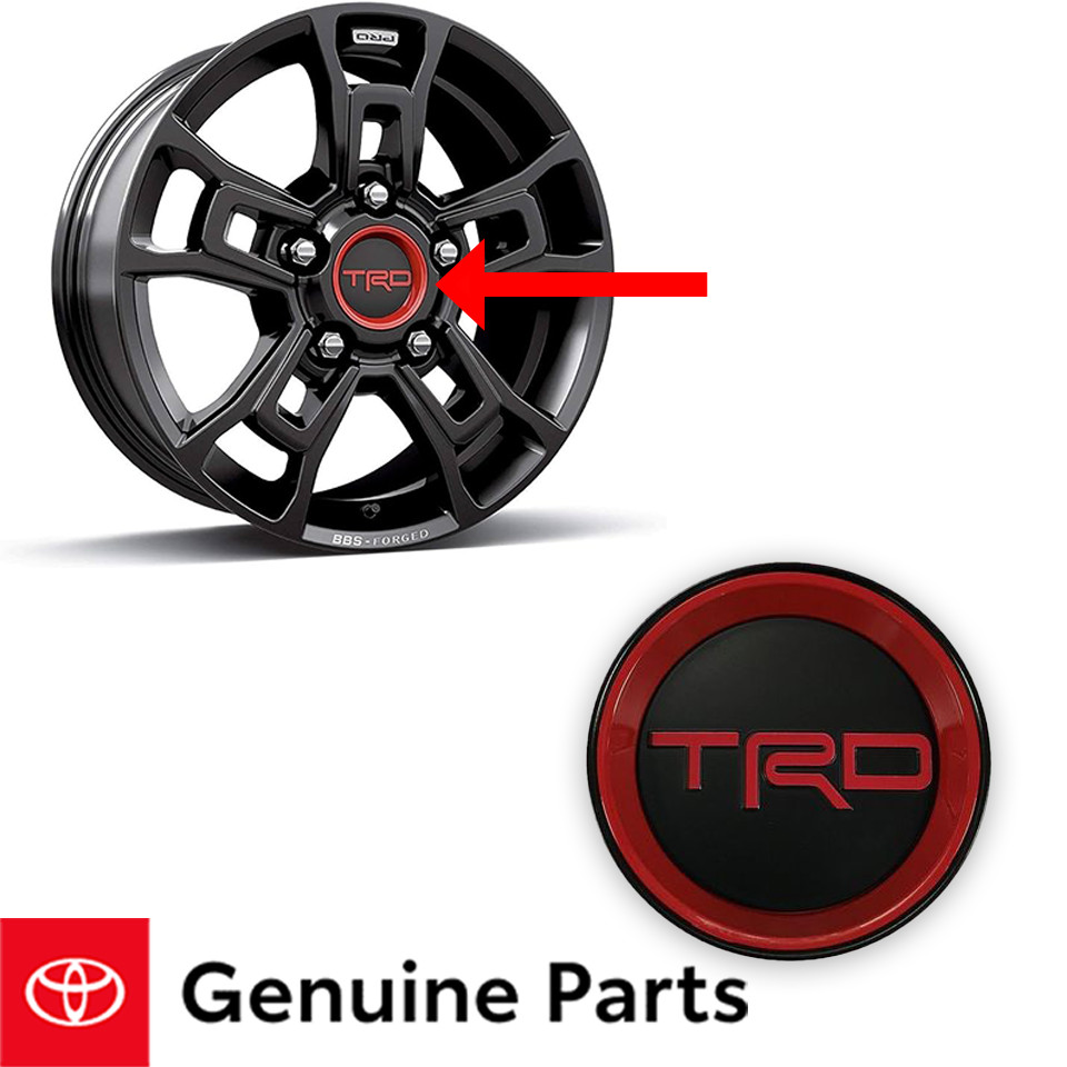 20 – 22 Toyota Sequoia 18 Inch TRD Pro Alloy Wheel Center Cap OEM Qty 1 New