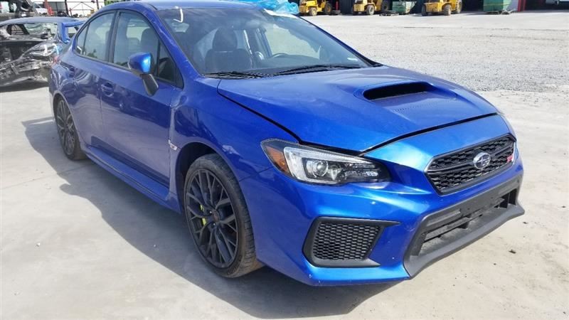 19 SUBARU WRX STI SUN VISOR ILLUMINATED LEFT DRIVER BLACK