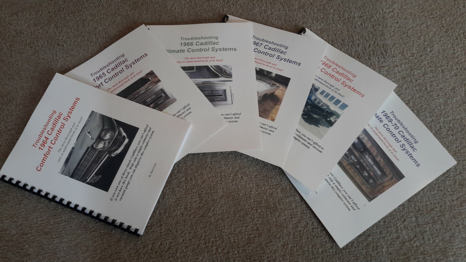 1964 1965 1966 1967 1968 1969-70 Cadillac Climate Control Troubleshooting Manual