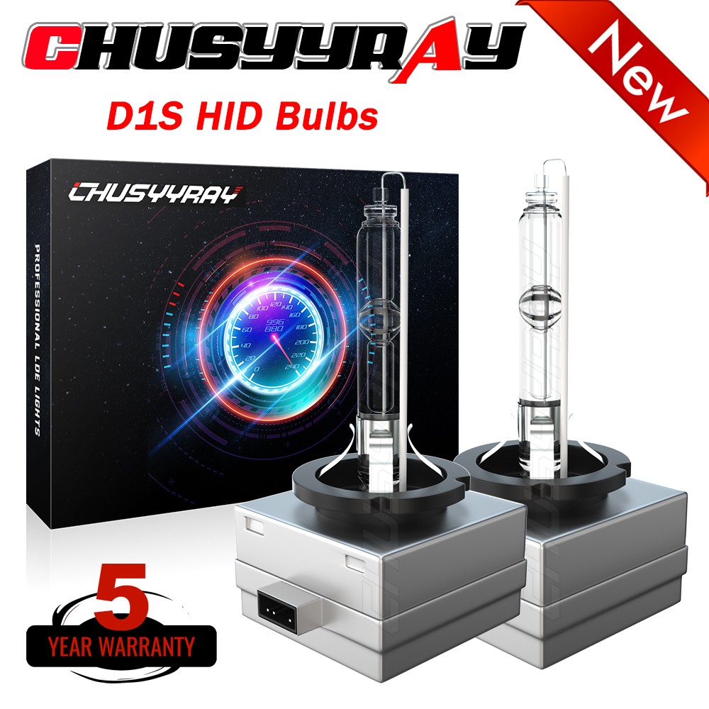 2x D1S LED Headlight Bulbs Kit 100W Hi/Lo Beam HID Xenon Conversion Lamp