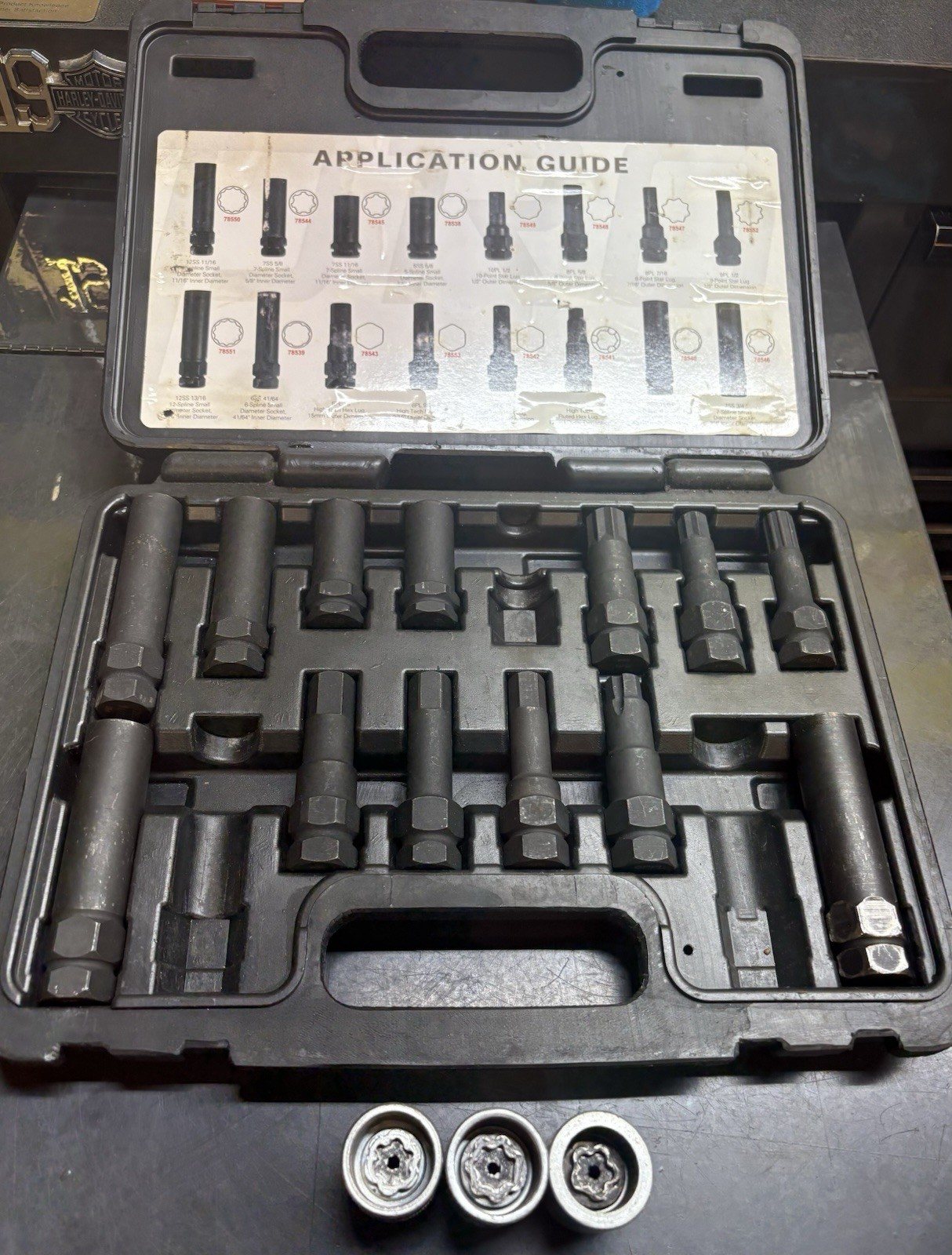 Steelman Pro Locking Lug Master Key Set 78537