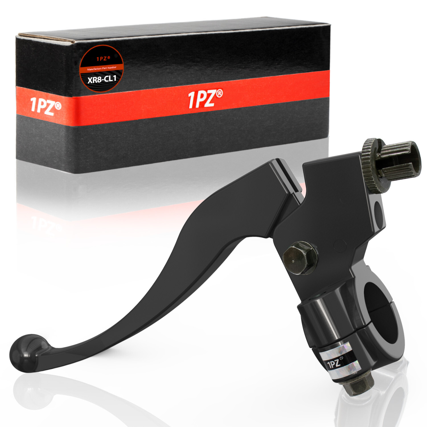 Shorty Black Clutch & Drum Brake Lever Perch Assembly Yamaha 7/8″ 22mm HandleBar