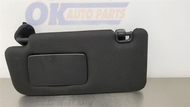 19 SUBARU WRX STI SUN VISOR ILLUMINATED LEFT DRIVER BLACK