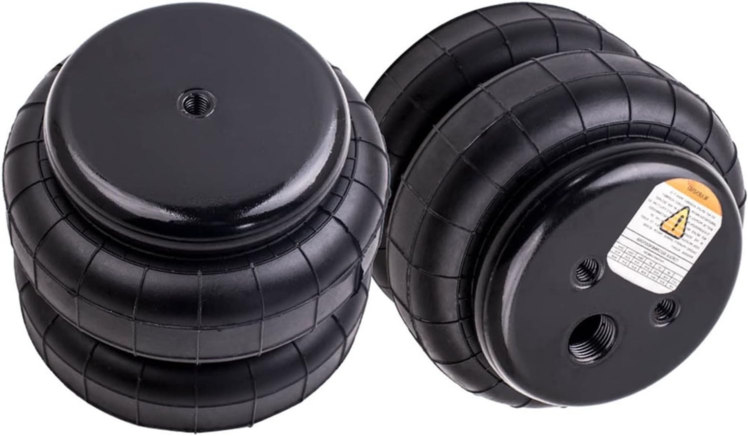 2Pcs Standard 2500 lb Air Ride Suspension Bags 1/2″npt Single Port Heavy Duty