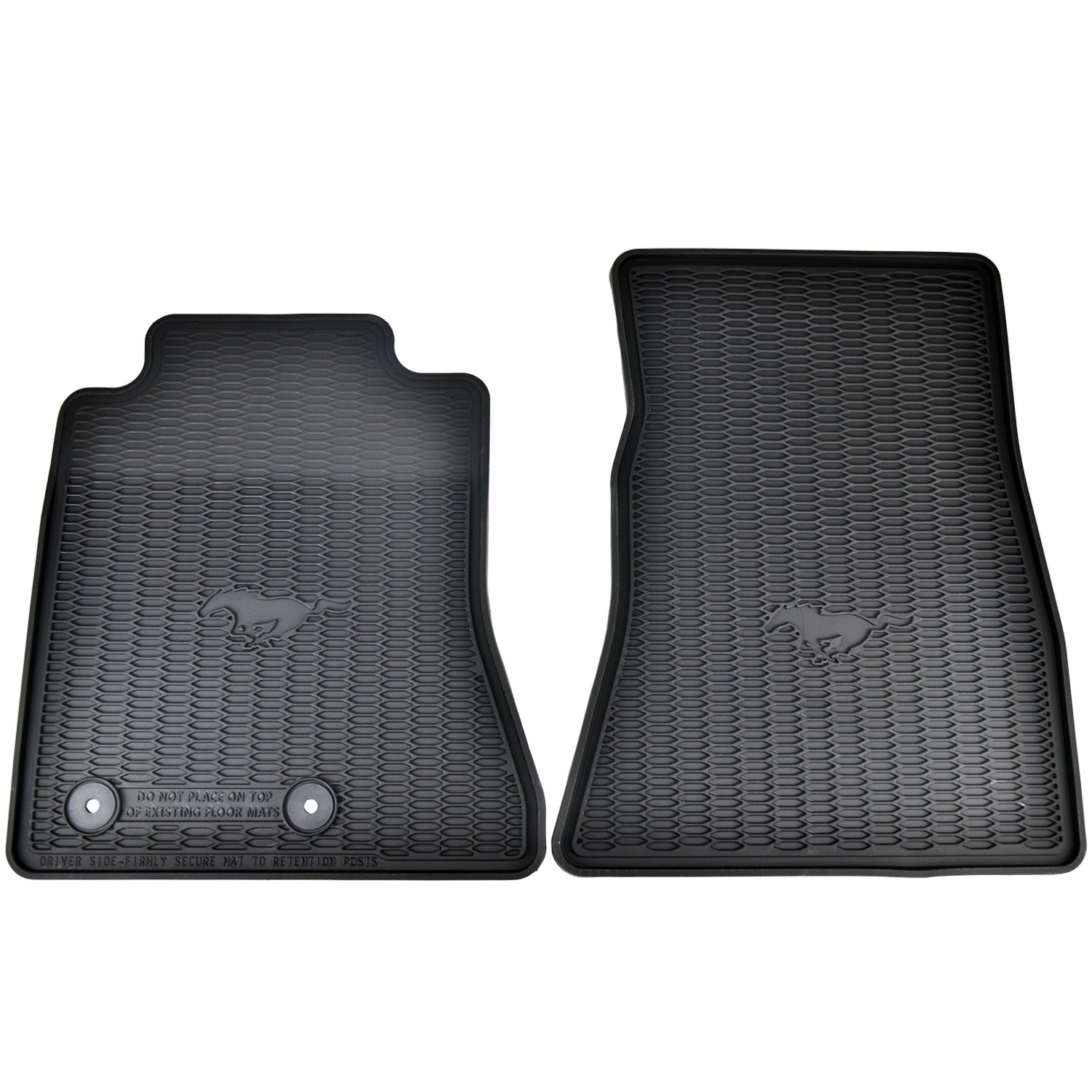 OEM NEW 15-23 Ford Mustang All Weather Vinyl Contour Floor Mats FR3Z6313300BA