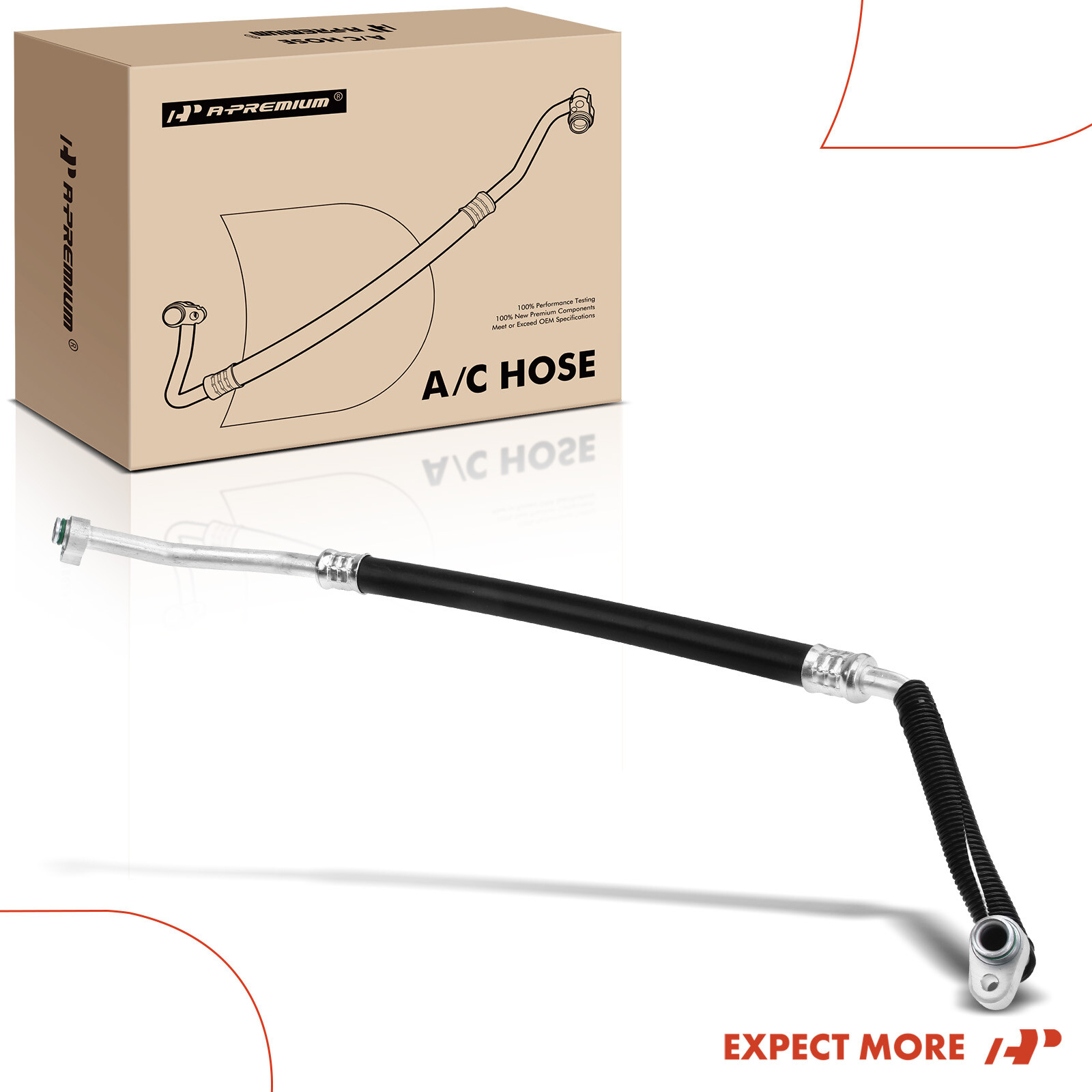 A-Premium A/C Suction Line Hose Assembly for Toyota Corolla 2014-2019 L4 1.8L